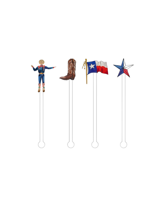 Texas State Fair Acrylic Stir Sticks