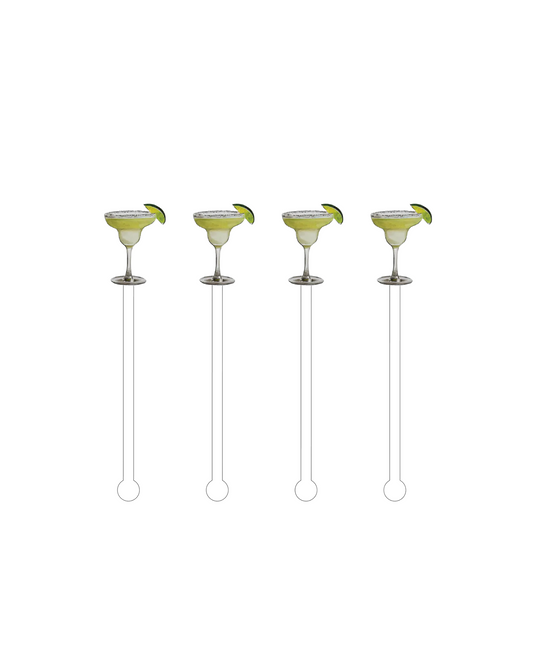 Margarita Acrylic Stir Sticks