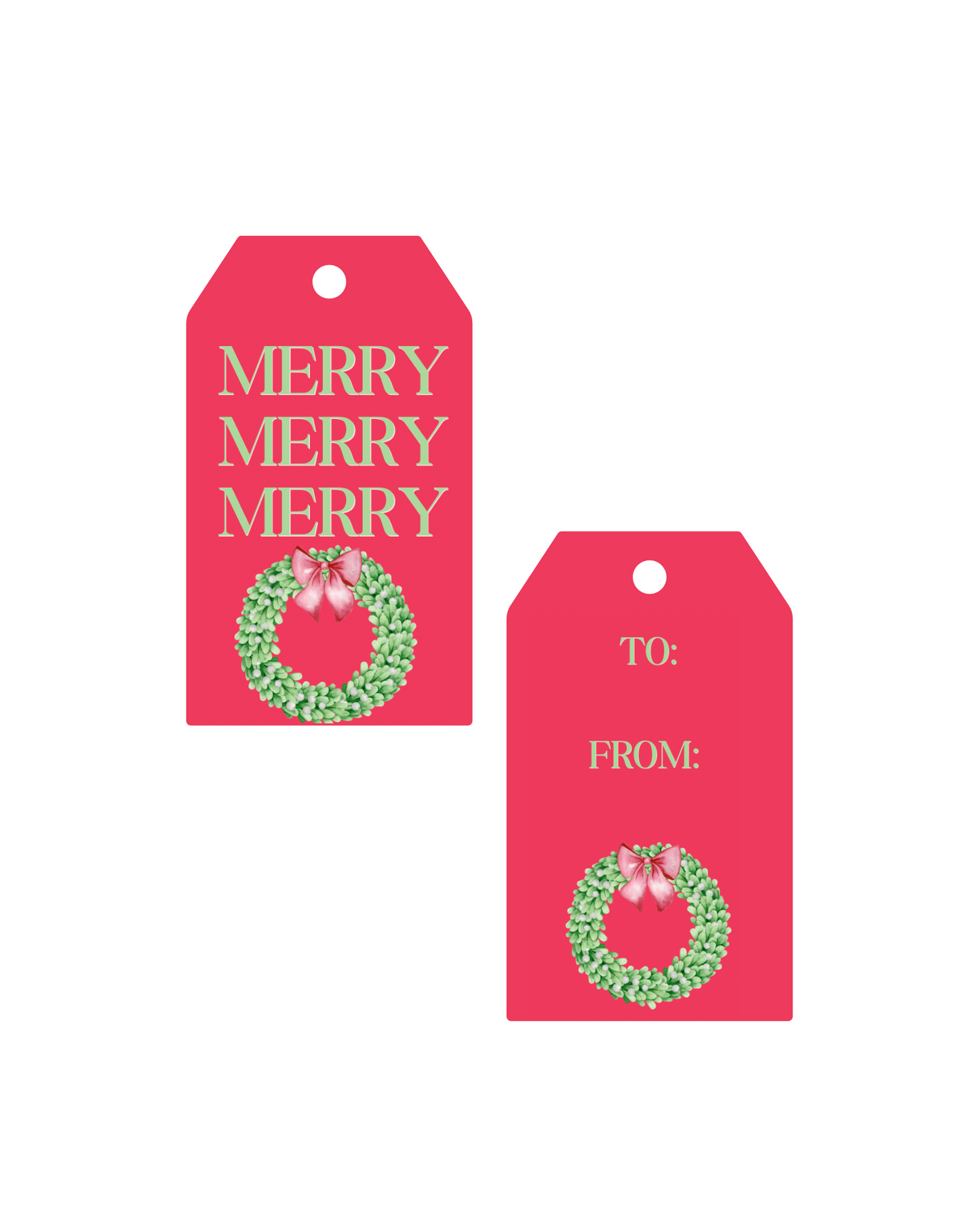 Merry Merry Merry Gift Tags