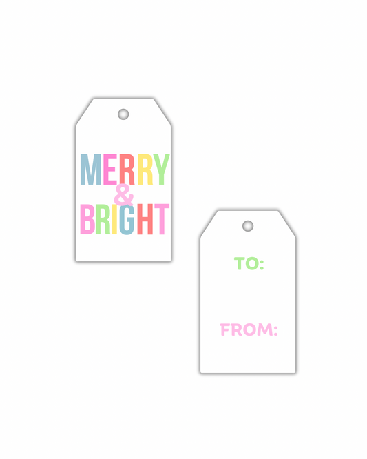 Merry & Bright Gift Tags
