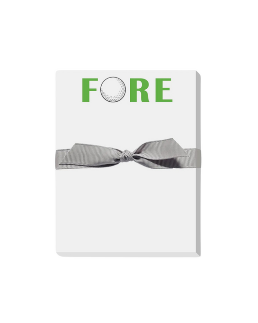 FORE Mini Golf Notepad