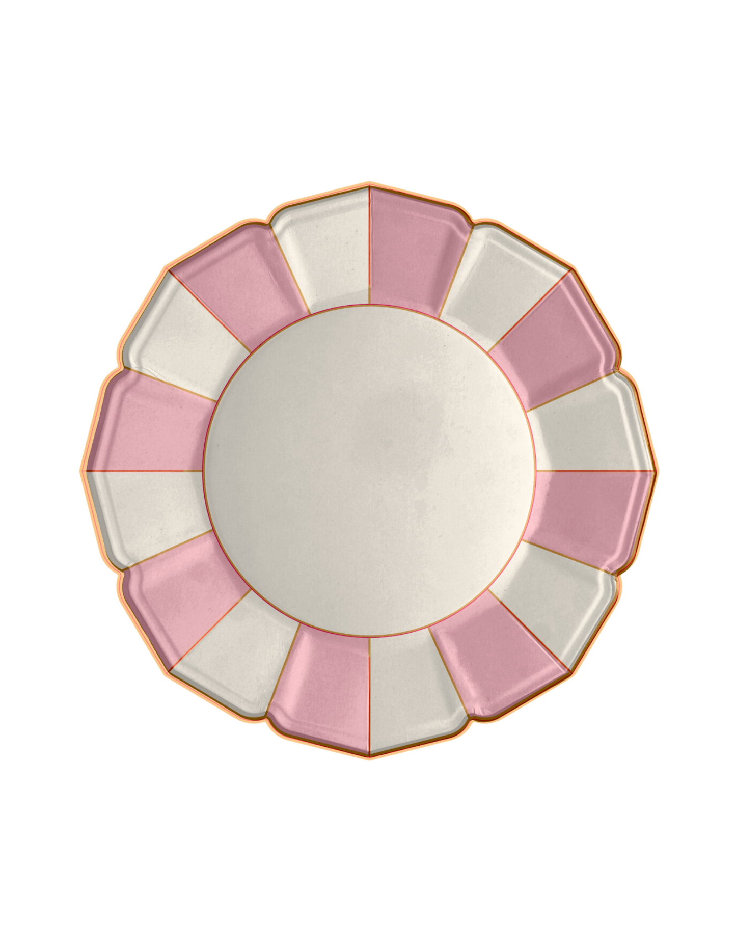 Pink Candy Dinner Plates (8)