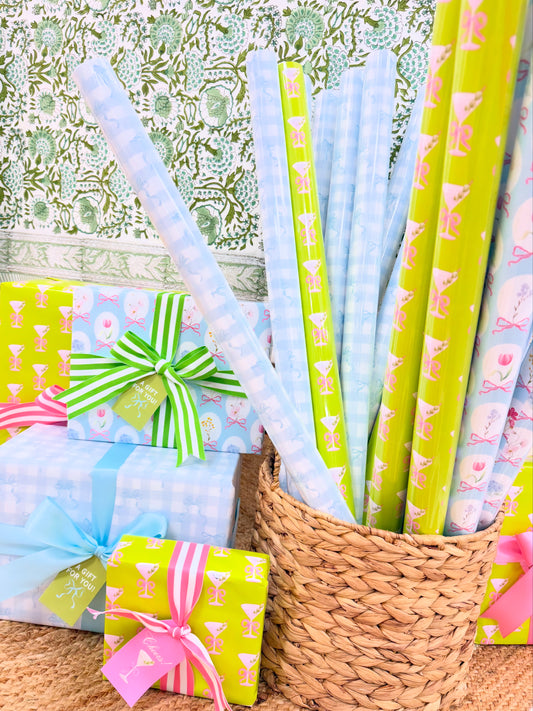 Martini Wrapping Paper Roll