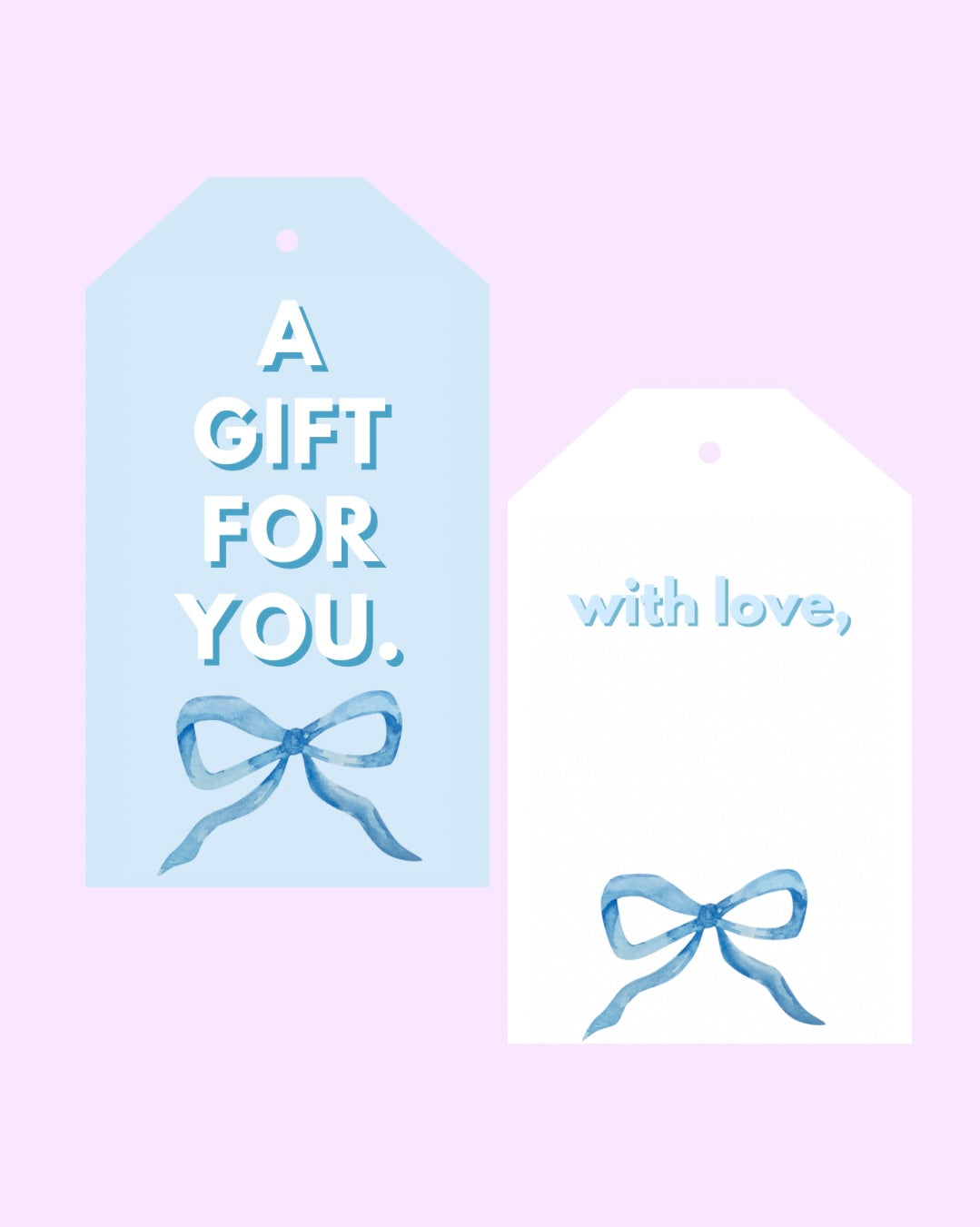 A Gift For You Gift Tags