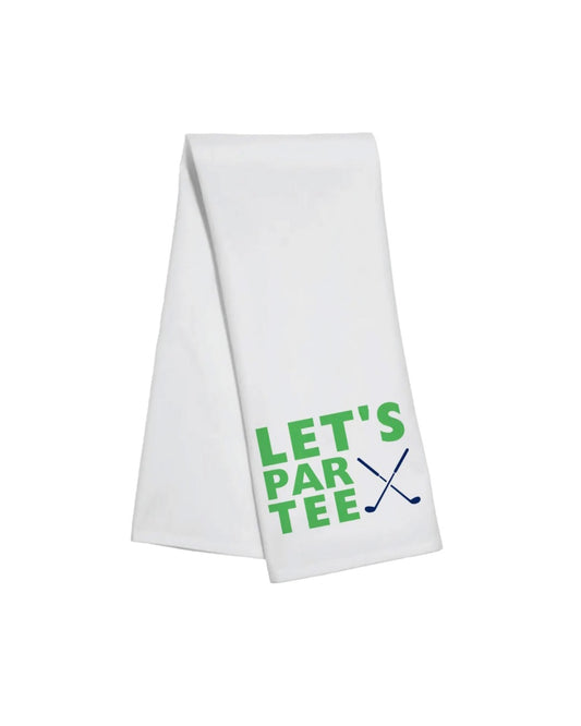 Let’s Par-Tee Tea Towel