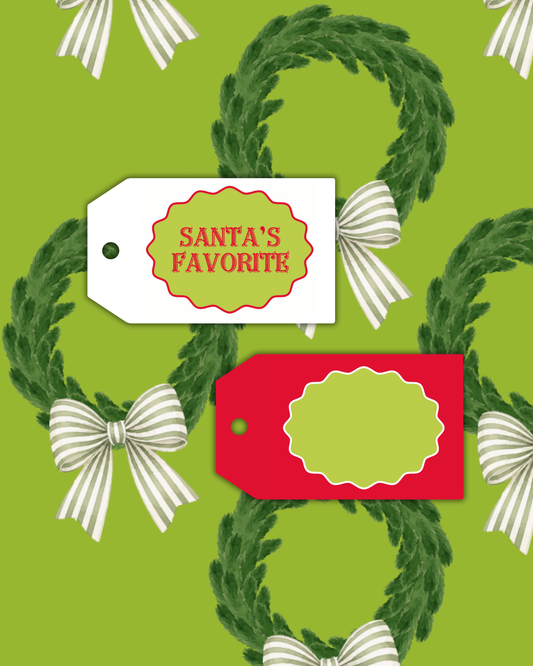 Santa’s Favorite Gift Tags