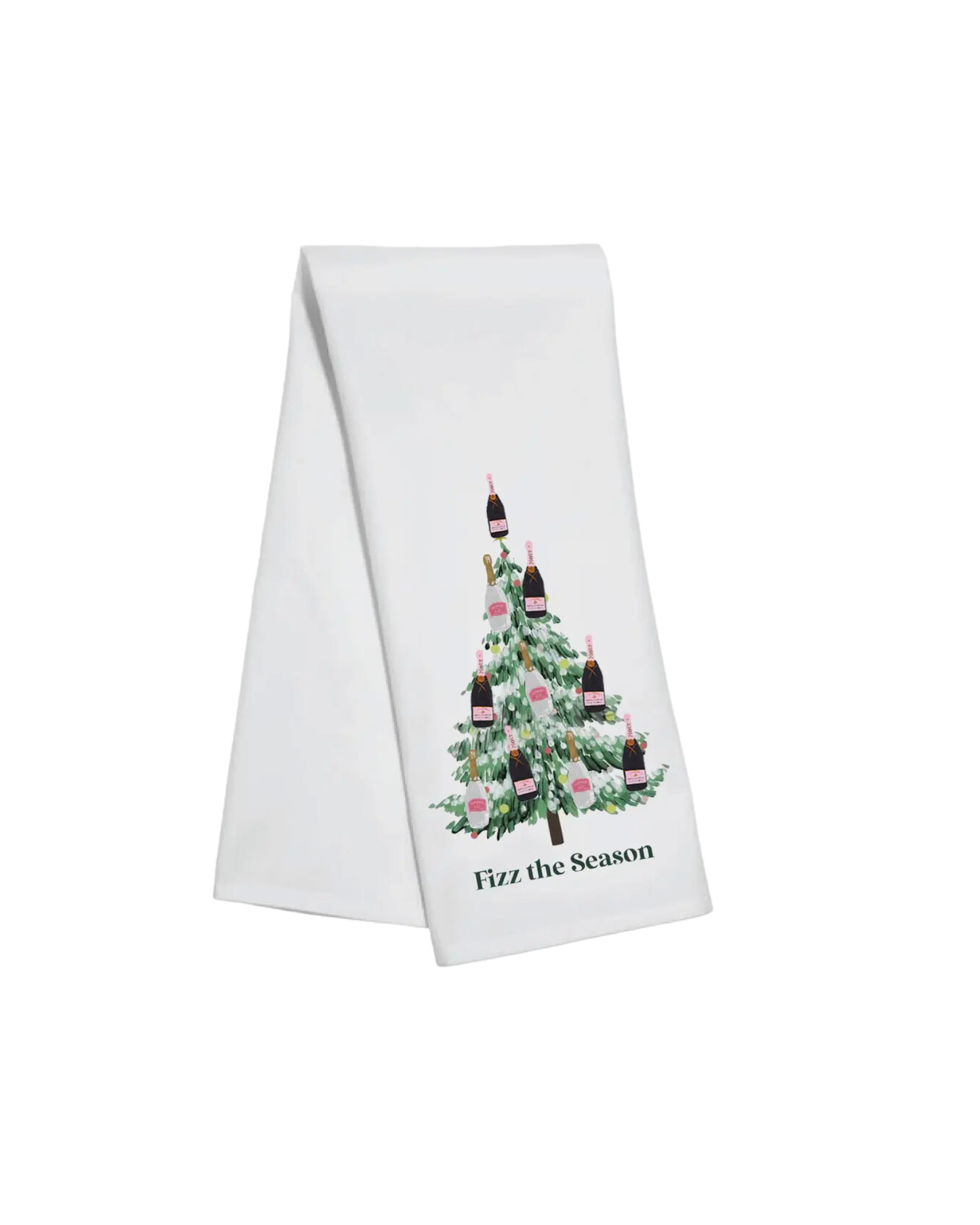 Fizz The Season Tea Towel