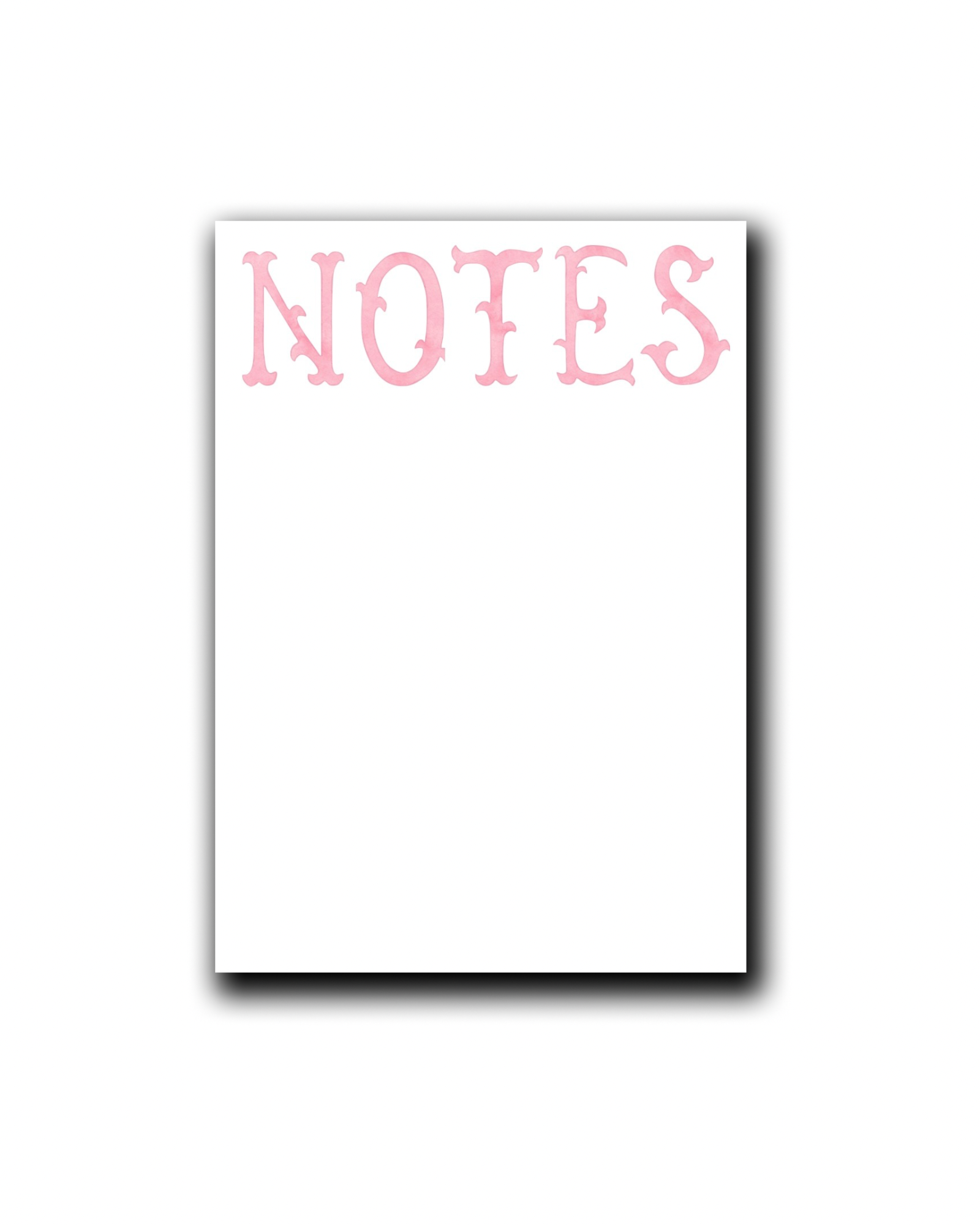 Pink Notes Notepad – perk