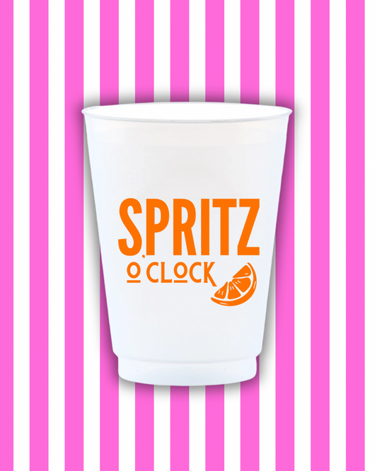 Spritz O'Clock Reusable Frost Flex Cups