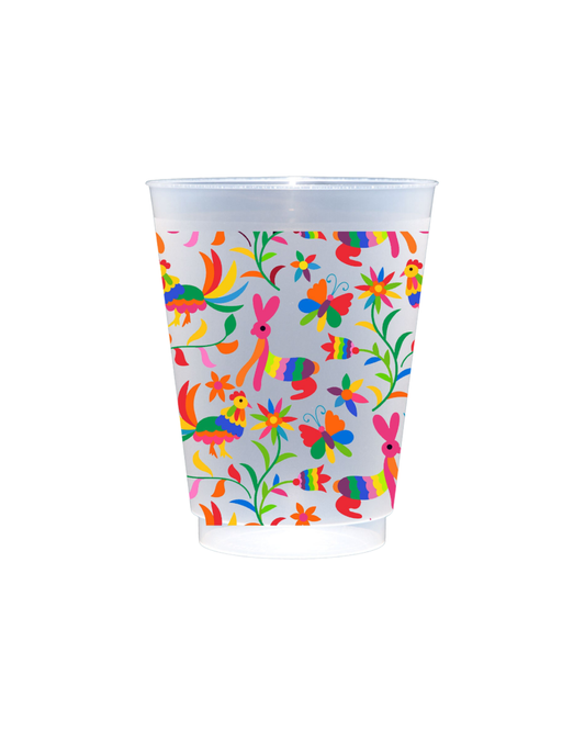 Fiesta Wrapped Reusable Frost Flex Cups