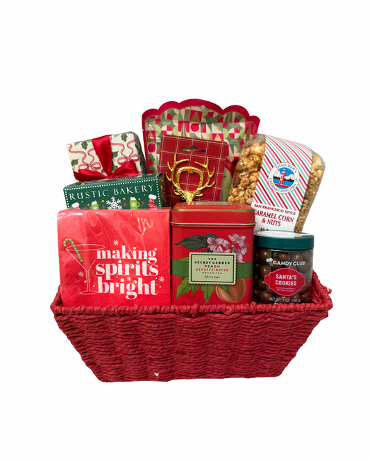 Large Holiday Snack Basket