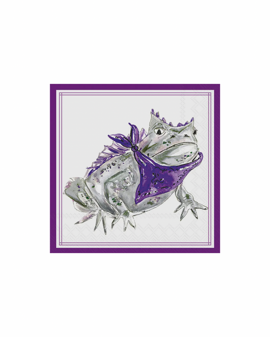 TCU Frogs Cocktail Napkins