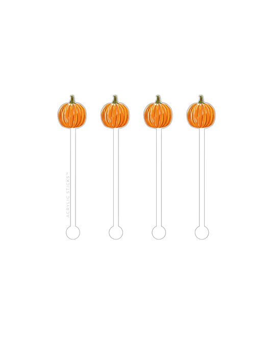 Fall Gourd Acrylic Stir Sticks