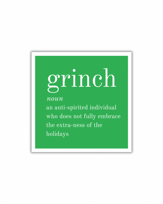 Grinch Paper Party Napkins