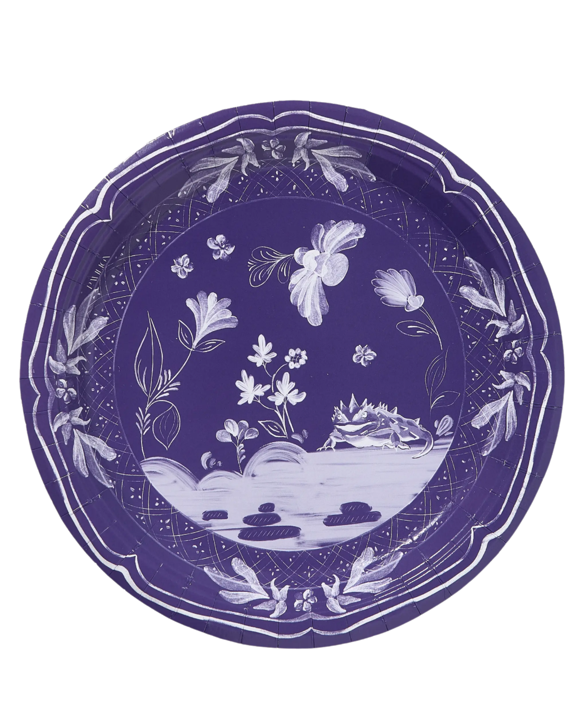 Fort Worth Frog China Dinner Paper Plates