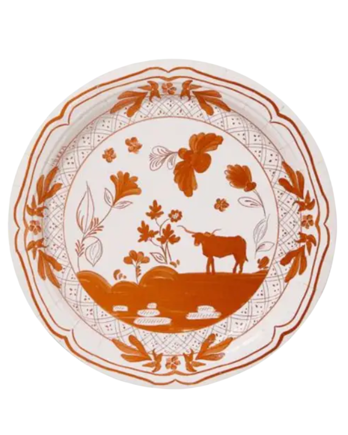 Austin Cow China Dinner Paper Plates