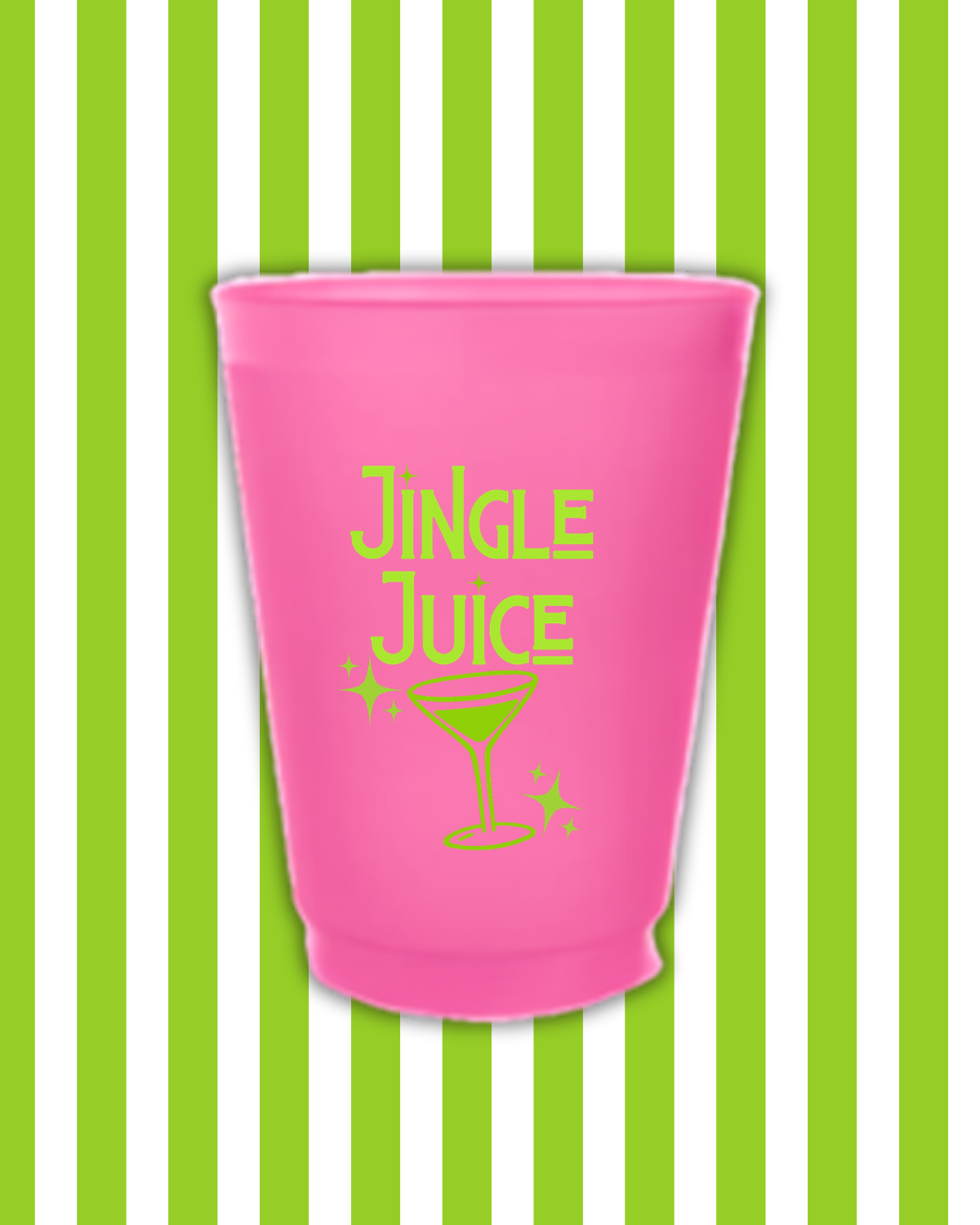 Jingle Juice Reusable Frost Flex Cups