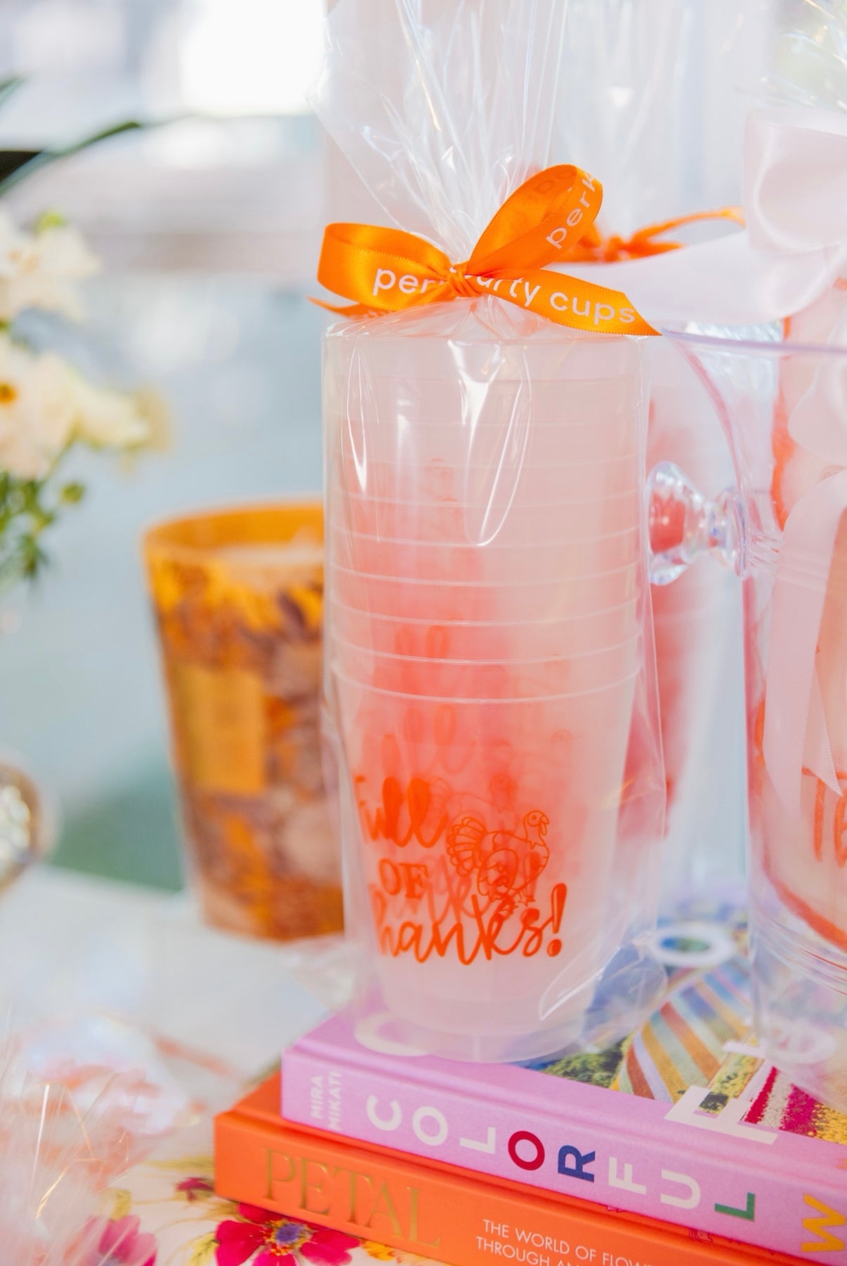 Full of Thanks Reusable Frost Flex Cups