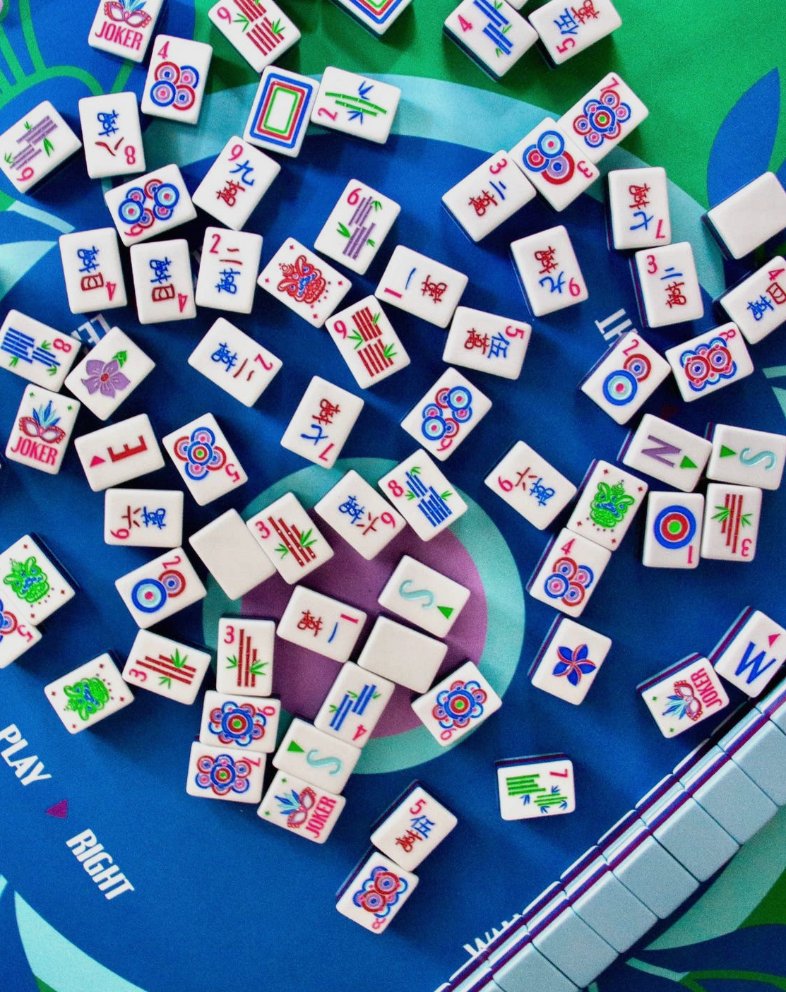 Mahjong Tiles Set