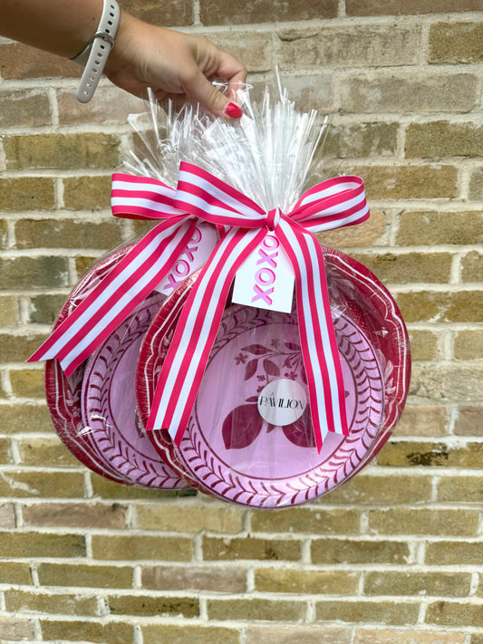 Pavilion Paper Plate Gift Sets