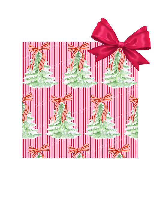 Christmas Tree Wrapping Paper Roll