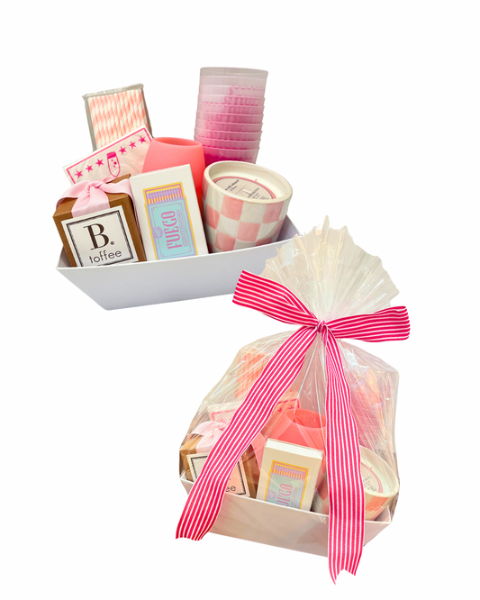 The Pink Cheers Gift Basket