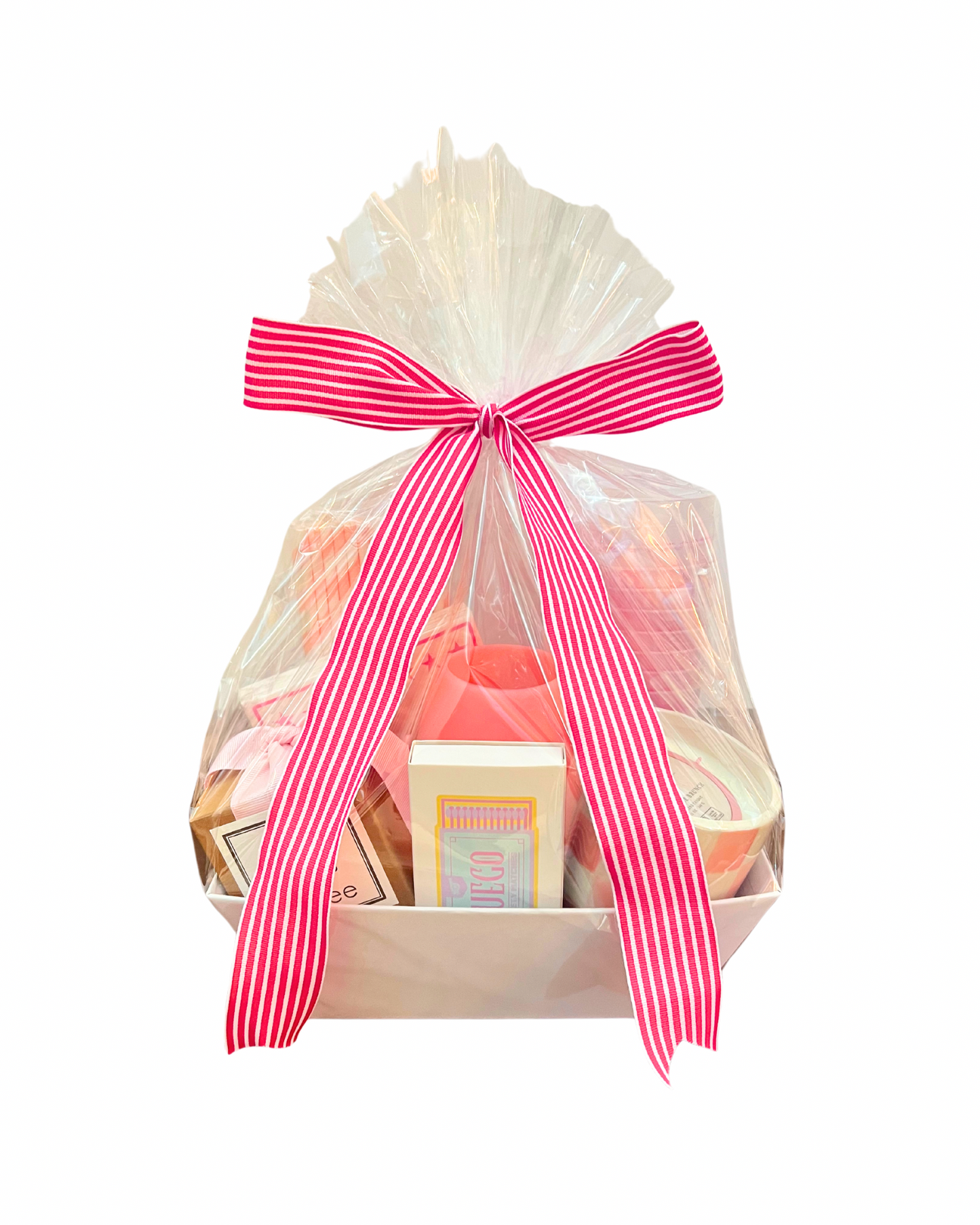 The Pink Cheers Gift Basket