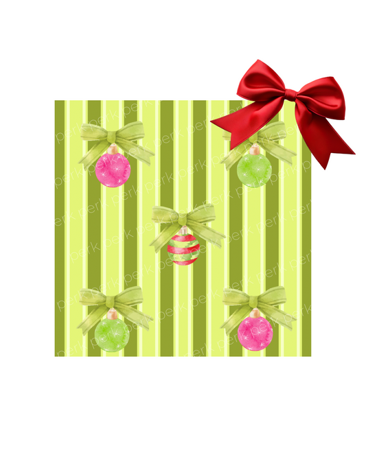 Ornaments Wrapping Paper Roll