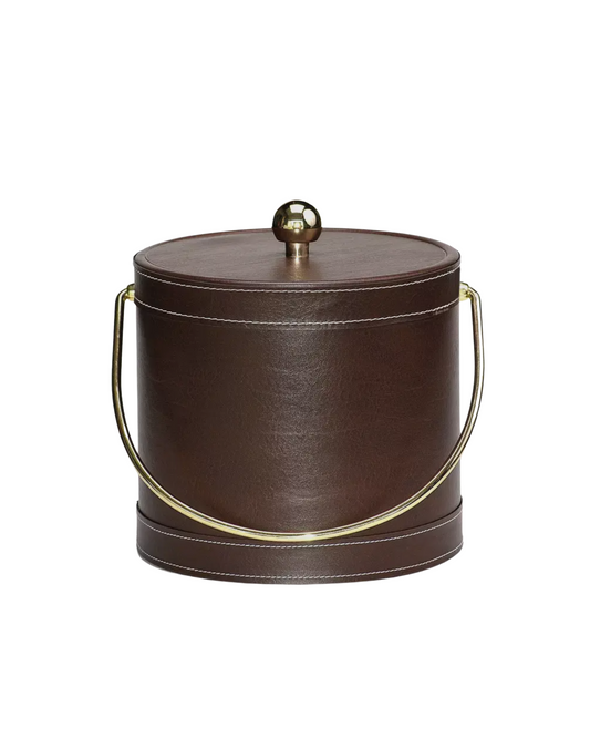 Brown Ice Bucket