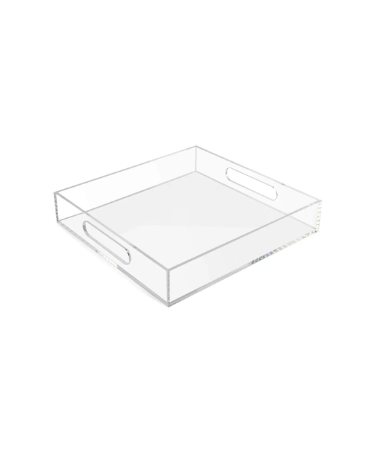 Acrylic Square Serving Tray RENTAL