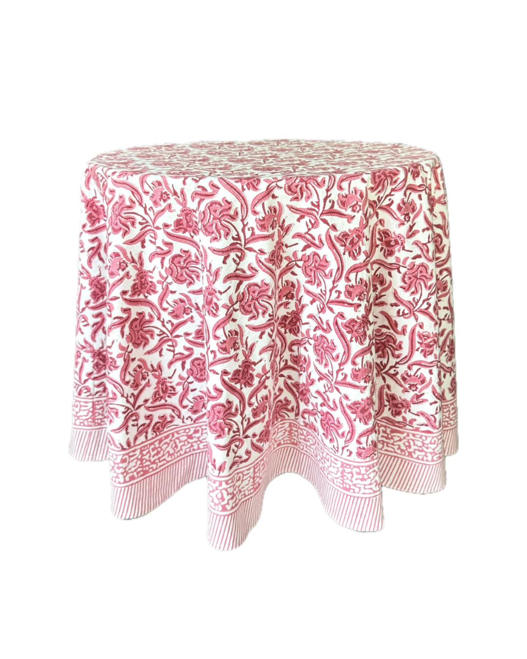 Perk Cloth Pink & Red Round Table Cloth RENTAL – perk