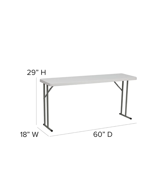 5 Foot Table RENTAL