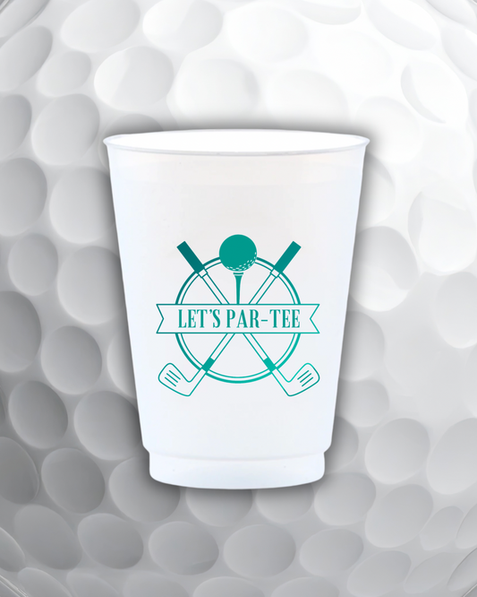 Let's Par-Tee Golf Reusable Frost Flex Cups