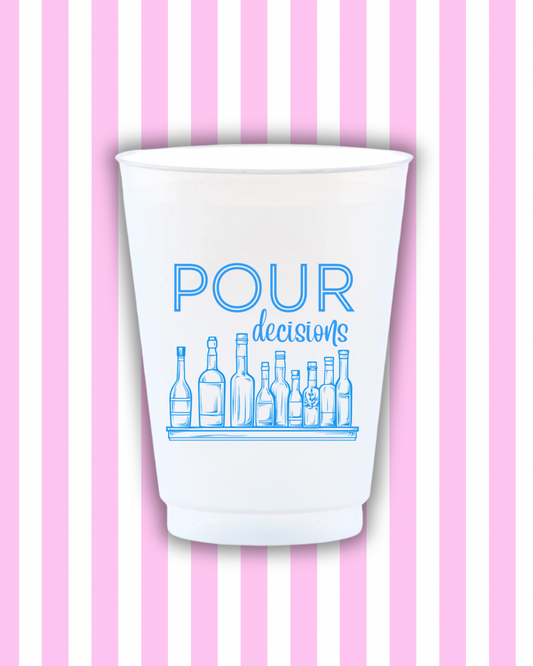 Pour Decisions Reusable Frost Flex Cups