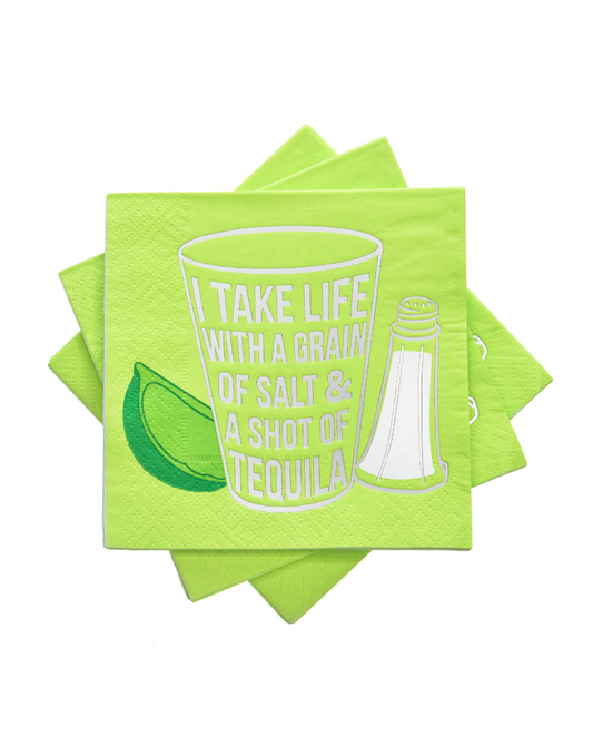 Green Tequila Napkins
