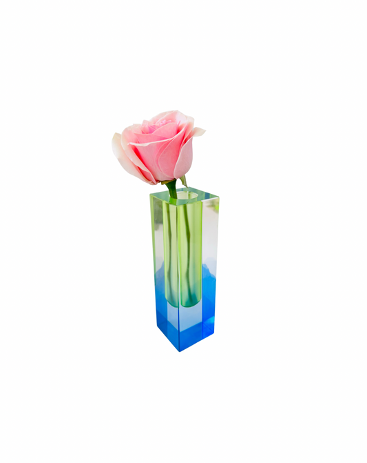 Neon Lucite Vases